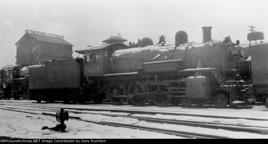 MILW 4-6-0 #1077 Milwaukee Road